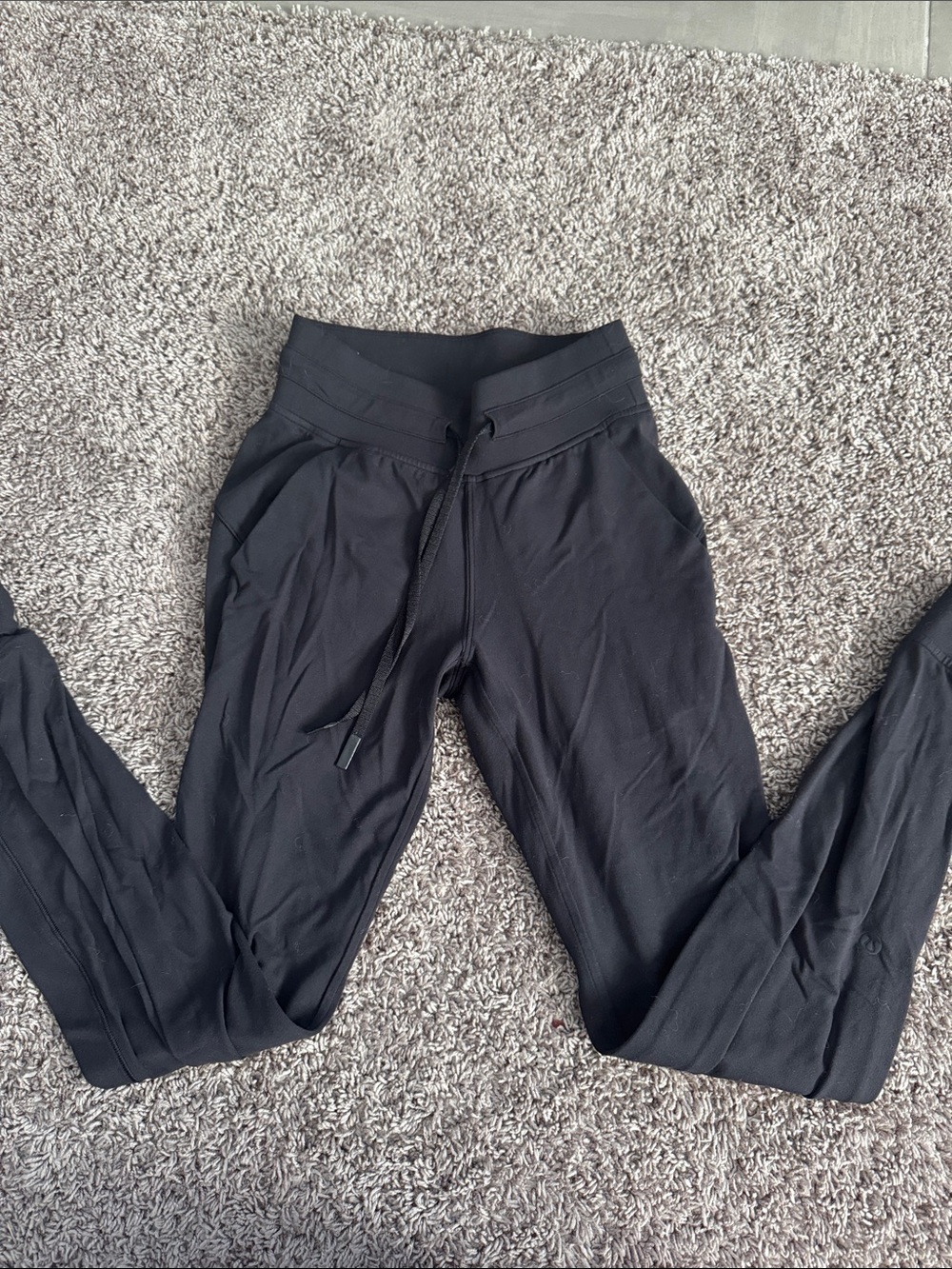 lululemon athletica Black Drawstring Joggers